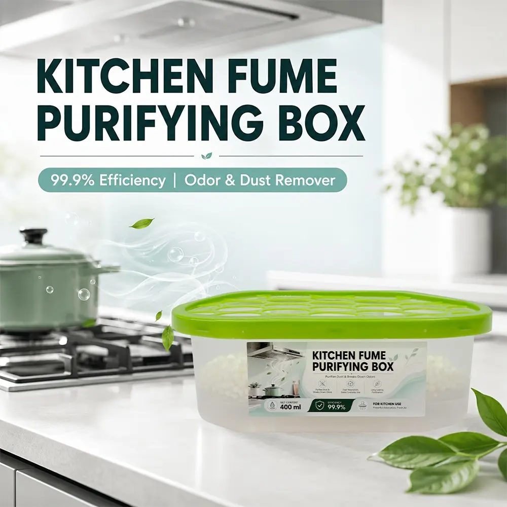 Indoor Home Fragrance Box for Kitchen & Living Room, Easy Placement Solid Scent Container, Minimalist Decor, Daily Home Essentials