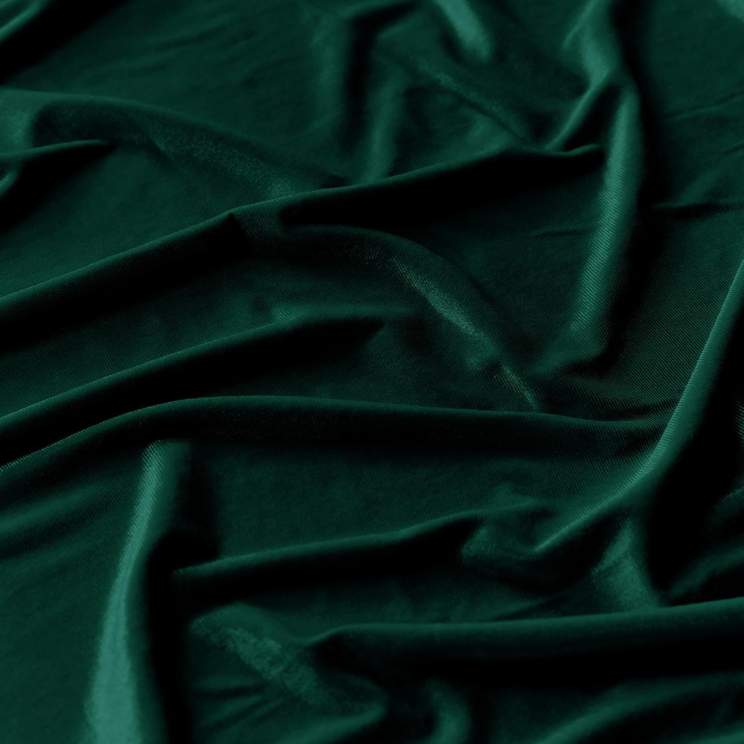 Christmas Green Velvet Tablecloth, 60 x 102 Inch Rectangle Table Cover, Green Table Cloth Smooth Luxury Tablecloth for Party