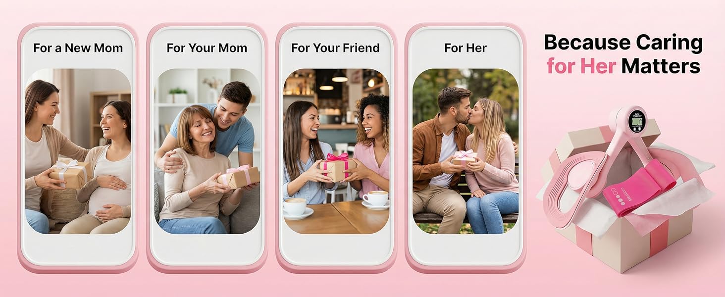 Thigh Trainer Pelvic Floor Muscle Trainer with 3 Smart Modes, 360 °   Adjustable Design Kegel Inner Thigh Exerciser with 25LB Resistance Band for Home Gym, Workout Equipment for Hip, Leg and Arm