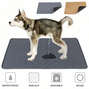 Washable Reusable Pet Pad, Four-Layer Waterproof Absorbent Training Mat, Suitable for Small Medium Large Cats Dogs, Keep Pets Comfortable