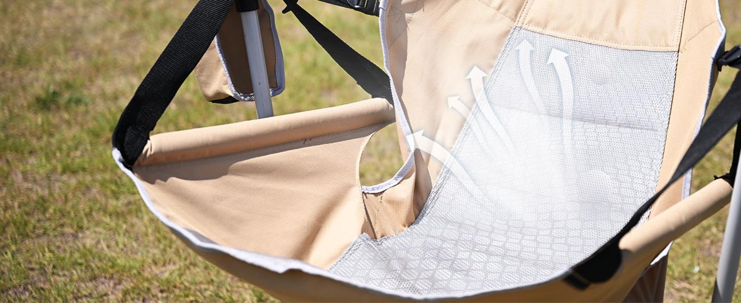 KingCamp Hammock Camping Chair, Swinging Portable Folding Camp Chairs for Adults Max 400lbs Heavy Duty Foldable Oversized Rocker with Aluminum Alloy Frame Cup Holder for Outdoor Beach Patio Sport