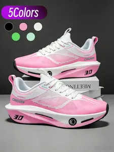 Daily Wear Parent-Child Running Shoes Letter Decor Sole Outdoor/Training - Flyknit, Breathable Anti-Slip