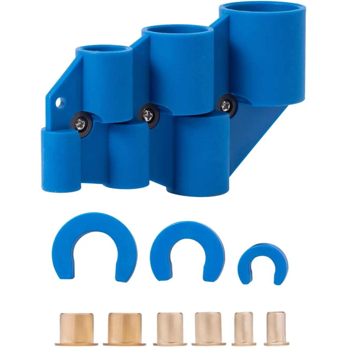Deburring & Depth Measure Tool Kit Set, Multi-Size Chamfering Tool with Disconnect Clip for 1/2", 3/4", 1" PEX/Copper, CPVC Pipe Work