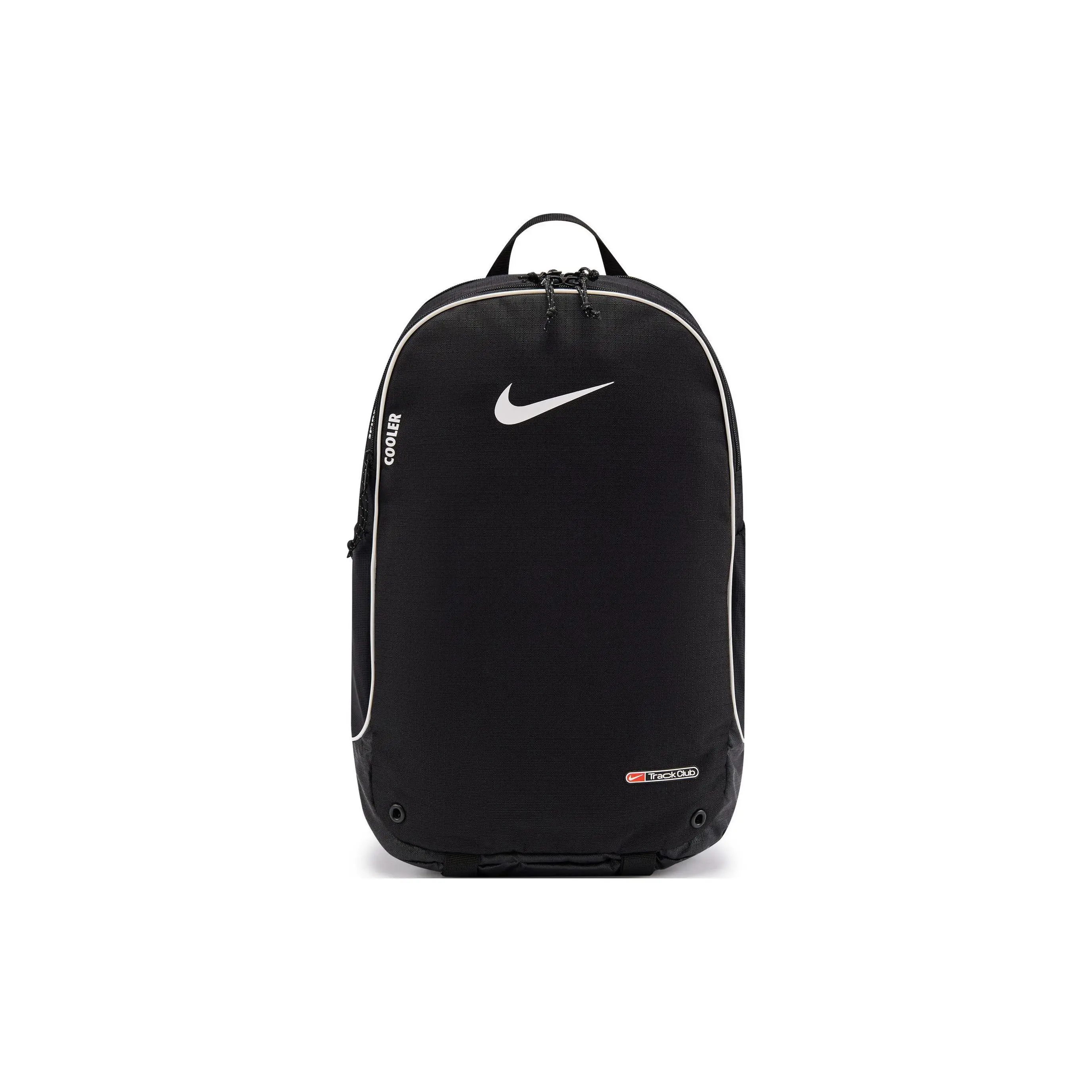 Nike Backpack with Zippered Storage Pockets – Comfortable and Durable Fabric, Unisex Style in Black