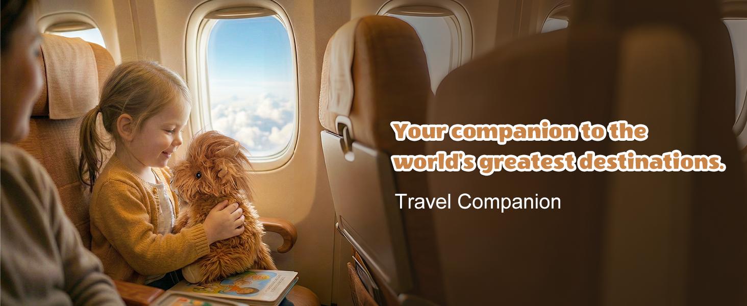 AGS Heatable Coolable Weighted Highland Cow Stuffed Animals Plushie, Microwavable Heating Pad for Period Cramps & Pain, Lavender Scented Cow Plush Toys for Stress, Highland Cow Gifts for Women