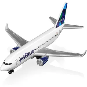 1/400 jetBlue Airplane Model Kits Plastic Airplane Model for Collection and Display