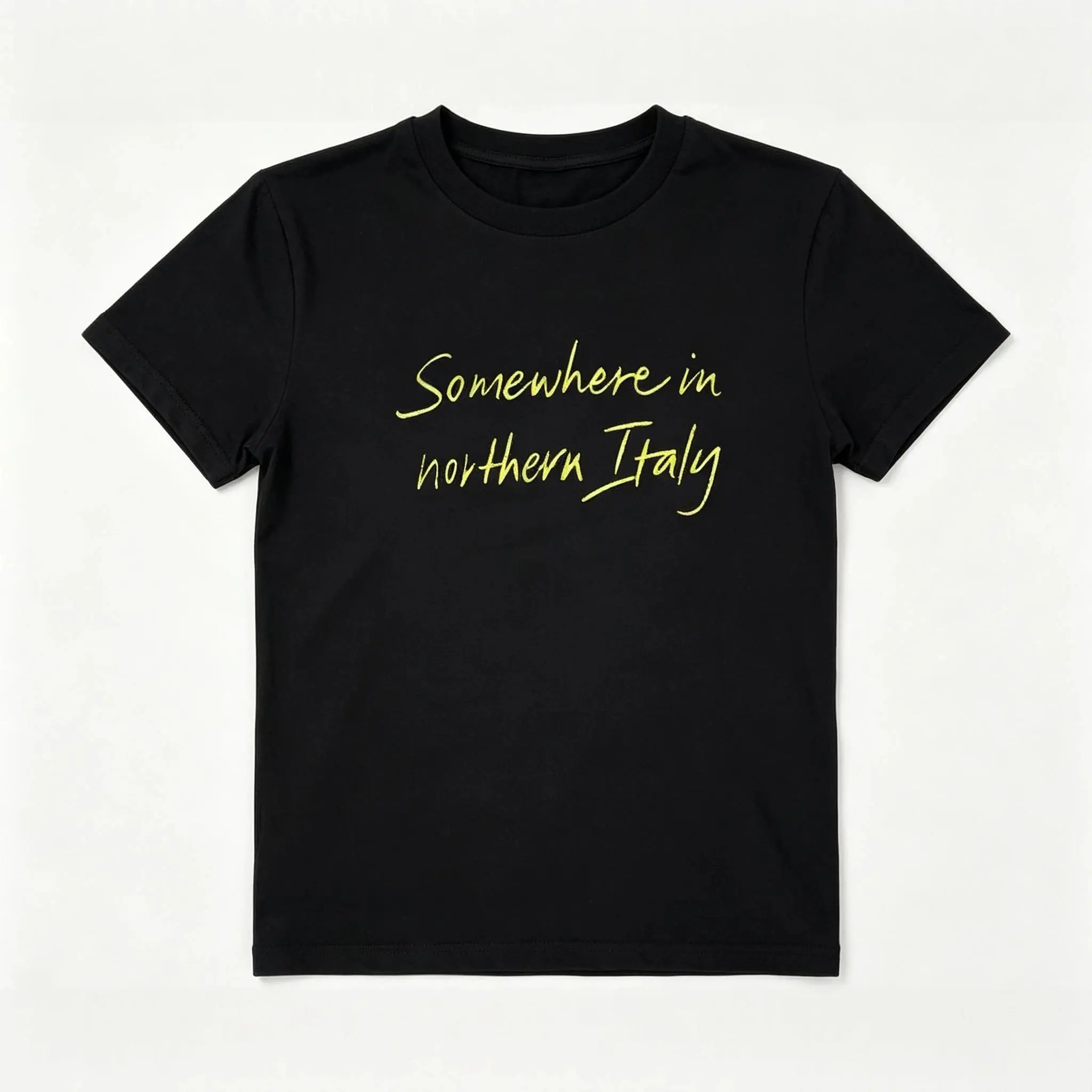 Call Me By Your Name Baby Tee Somewhere In Northern Italy Womens Baby Tee Timothee Chalamet Gift Luca Guadagnino T-Shirt CMBYN Merch Tee angel wings cut women