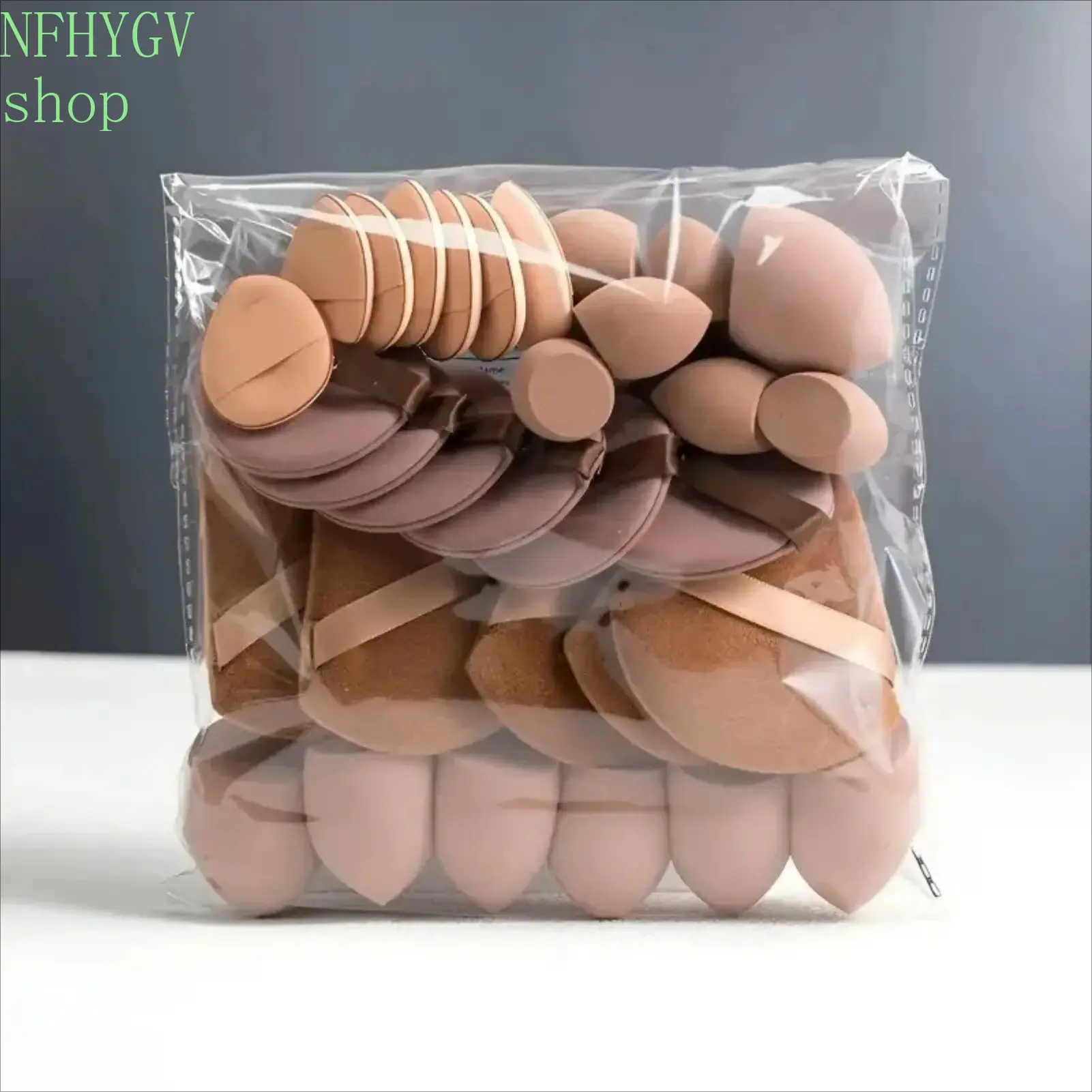 Multi-Texture Makeup Sponge And Powder Puff Set, Skin-Friendly Velvet Makeup Applicators For Seamless Foundation Blending And Loose Powder Setting, Vegan And Cruelty-Free For Gentle Comfortable Makeup Application