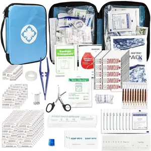 300PCS First Aid Kit for Home Car Business Workplace, Waterproof Emergency Kit Essential Supplies for Outdoor Backpacking Outing