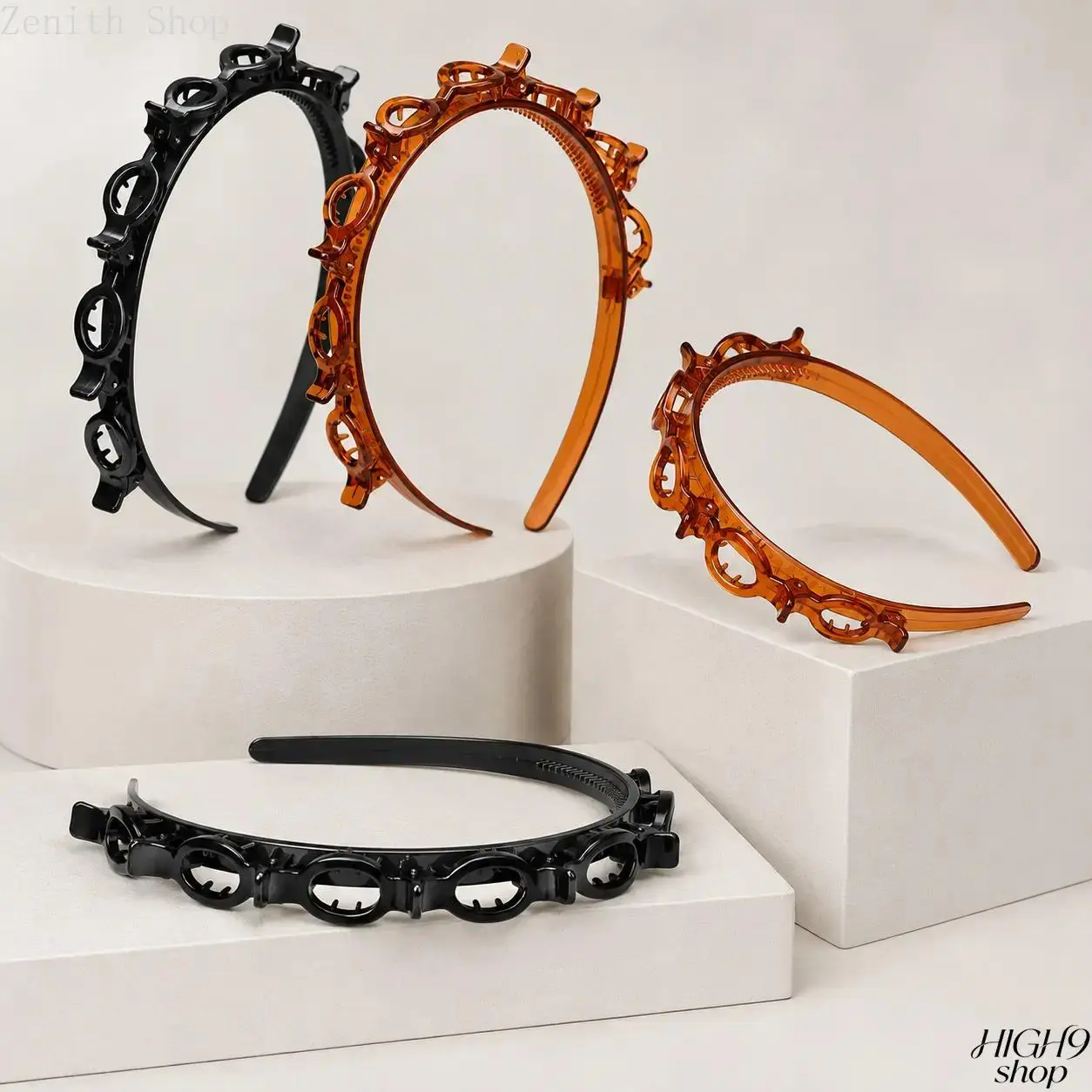 2026 2 Pack Cute Clip Headbands For Women, Minimalist Multi-use Bang Hair Clips, Stylish Braiding Hair Tools, Versatile Daily Fashion Hair Accessories For Summer Outfits