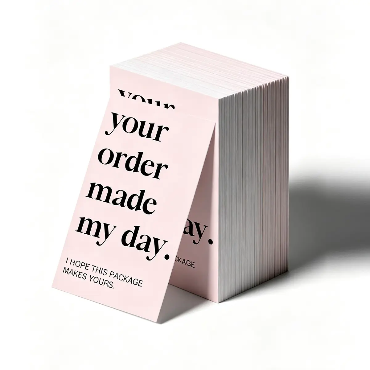 50 Mini Thank You Cards, Customer Appreciation Cards, Blank Greeting Cards, Boutique Online Retail Packaging Inserts, Party Gifts, Small Business DIY Supplies, Thank You Cards Bulk