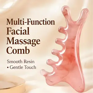 ZRZR Facial Essential Oil Massager Five-Claw Meridian Acupressure Board for Face Beauty Skincare Head Neck Relaxation