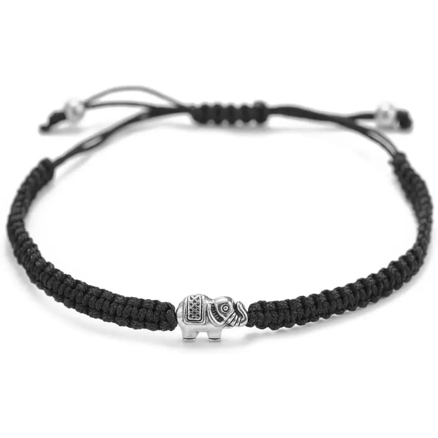 String Bracelet for Women Men Simple Red Black Braided Adjustable  Bracelets Minimalist