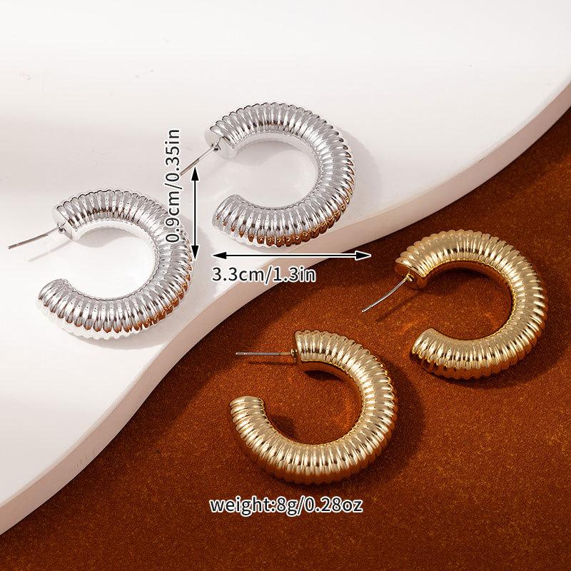 High-end Light Luxury Textured Leaf Earrings, Metallic Style, Personalized Stereo CCB Multi-layer exaggerated Multi-layer Flower Earrings