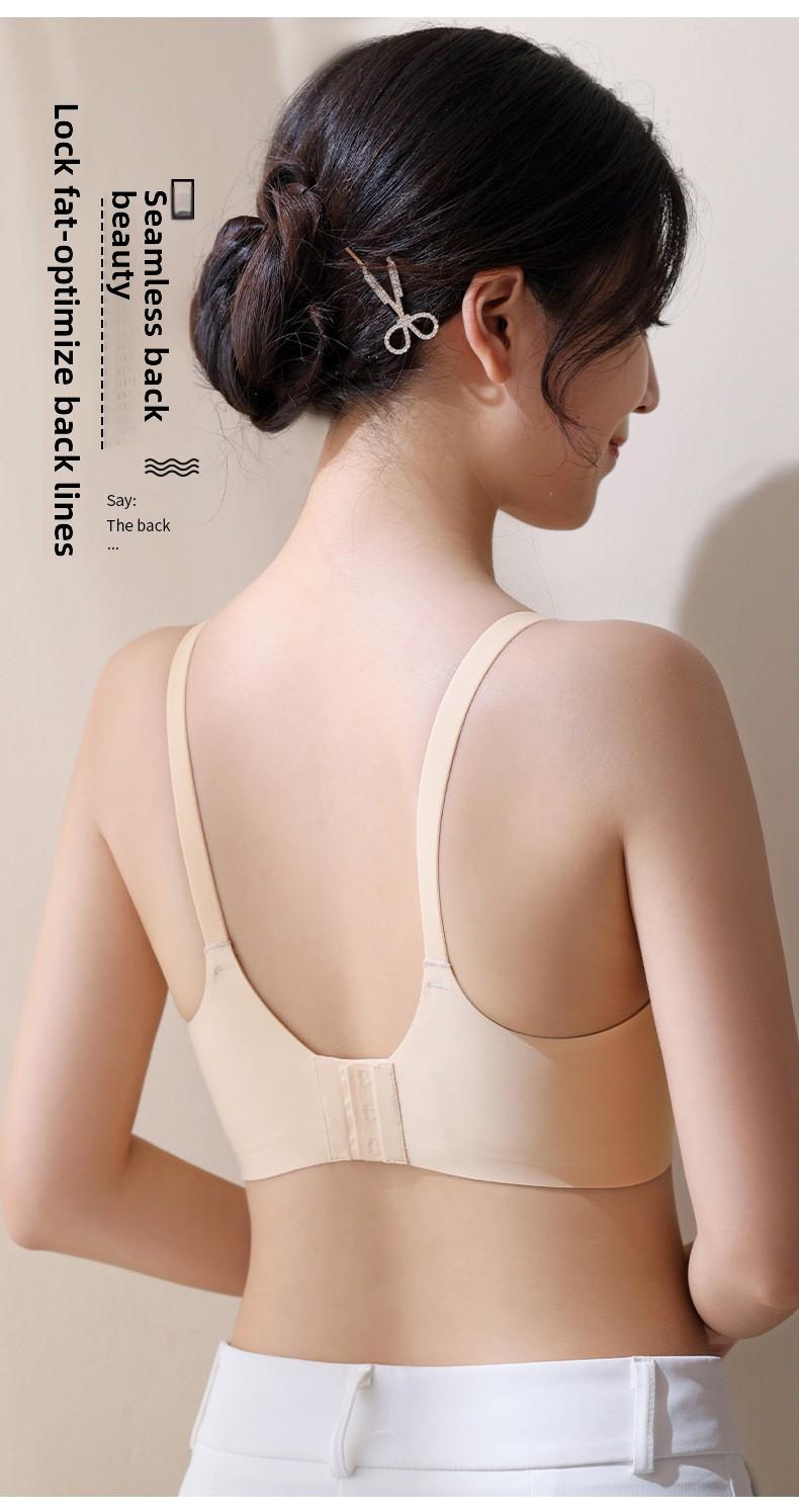 Seamless Nursing Bra for Pregnancy   Ultra Soft Latex, No Underwire, No Marks