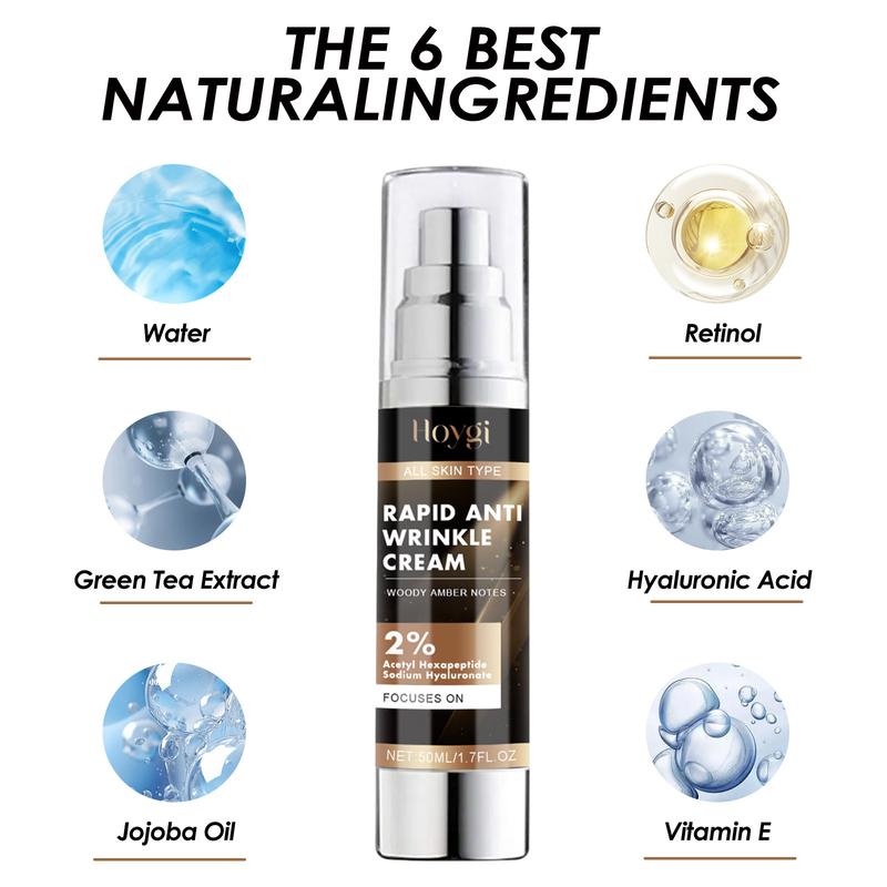 Hoygi Anti Wrinkle Face Cream Fade Facial Fine Lines Moisturizing Nourishing Brighten Firming Skin Skin Care Face Cream Moisturizer Comfort Hydrate Moisture Hydrating