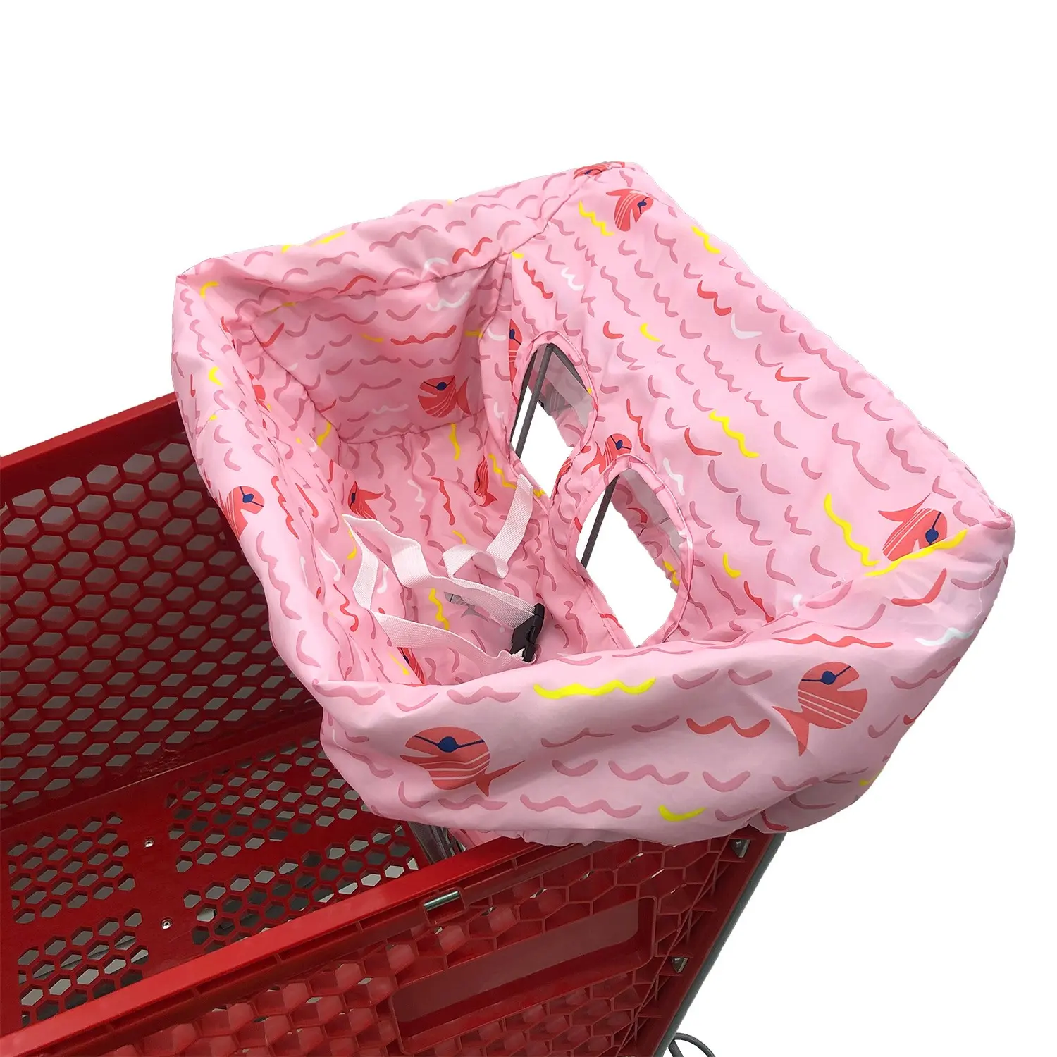 Shopping Cart Seat Cushion, High Chair Cover, Pushcart Protection Pad, High Quality, Comfortable and Durable, Ideal for Kids' Use