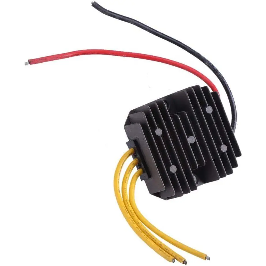 Fdit 12V 300W Wind Turbine Generator with Single Three Phase Aluminum Black Battery Protection Regulator Charging Controller