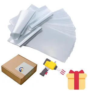 - 200 count 12x18 inch Odorless PVC Heat Shrink Wrap Bags 100 Gauge