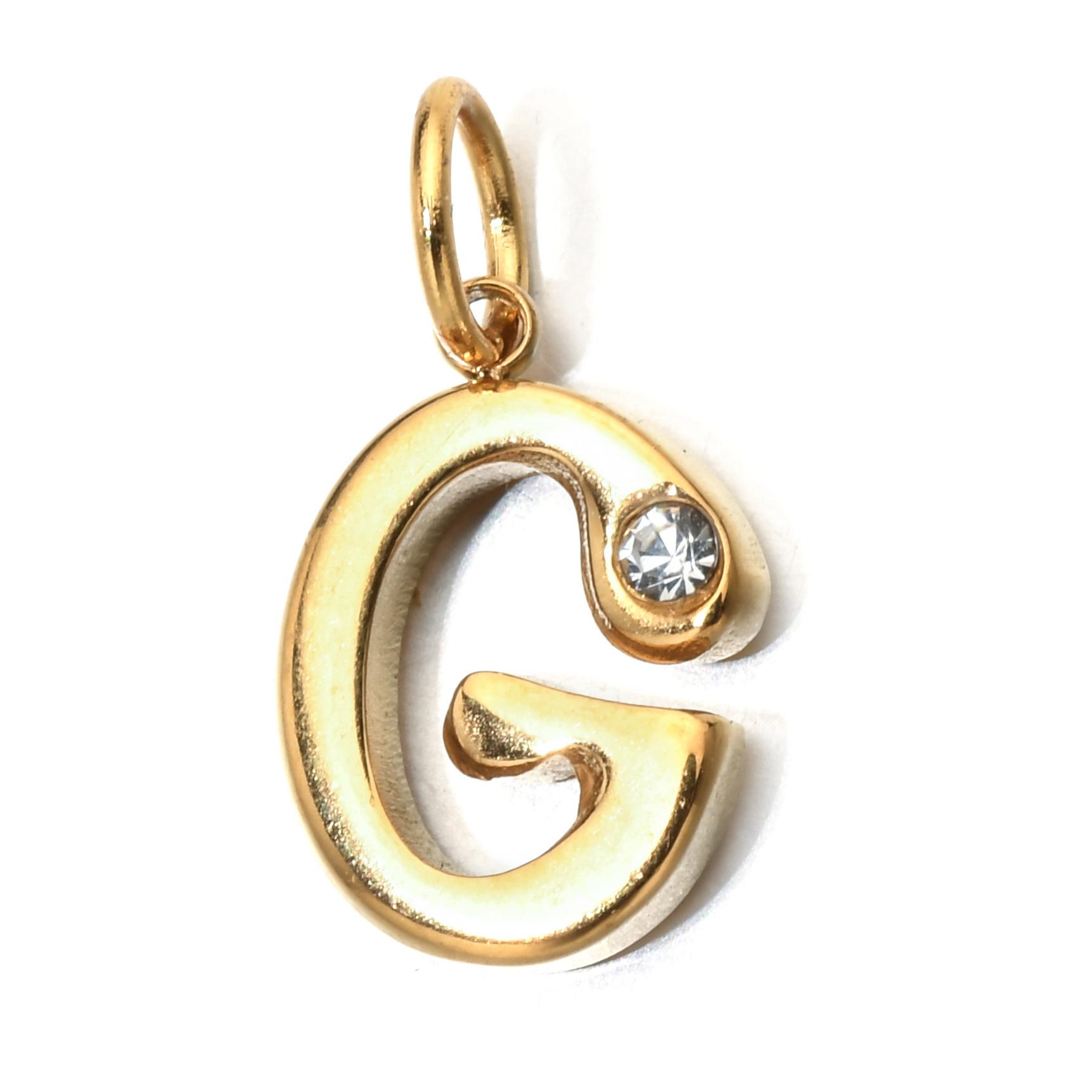 26 Initial Letters Stainless Steel Birthstone Pendant Necklace Dainty Clavicle Chain Ideal Gift For Mom