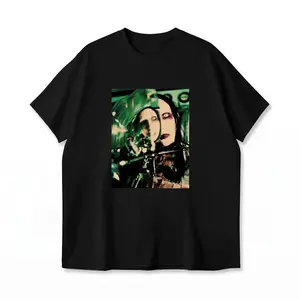 1997 Marilyn Manson People Shock Rock Icon Alternative Music Fan T-Shirt Unisex, for men & women, up to size 5XL