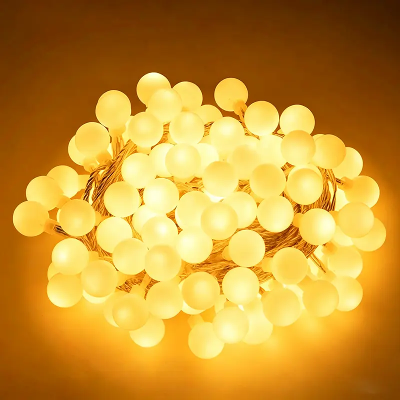 Outdoor Garden Mini Fairy String Lights - 10M 100-Light IP44 Waterproof, 8 Lighting Modes, Ideal for Garden, Festive Decor