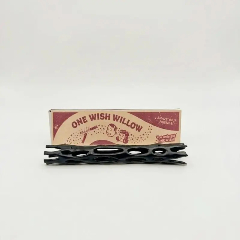 One Wish Willow Prop Replica Prank Props 3D Printed ( Obsession) Display Piece with Box, One Wish Willow Decor, Wish Stick Retro Novelty Trick Toy Halloween Party Prank Gift, Novelty Toy Decor(With Box), Prank Gag Gift, Quirky Prank Gifts