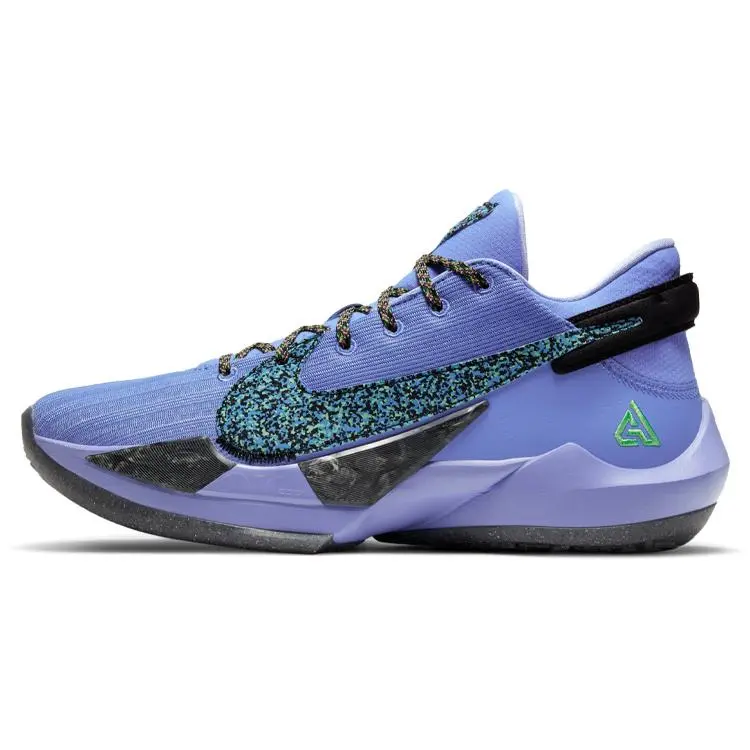 Nike Freak 2 Zoom EP Play For The Future Basketball Shoes for Men – Synthetic Fabric, Cushioned, Non-Slip, Durable, Low-Top Verifiable, with credentials and supporting global authentication