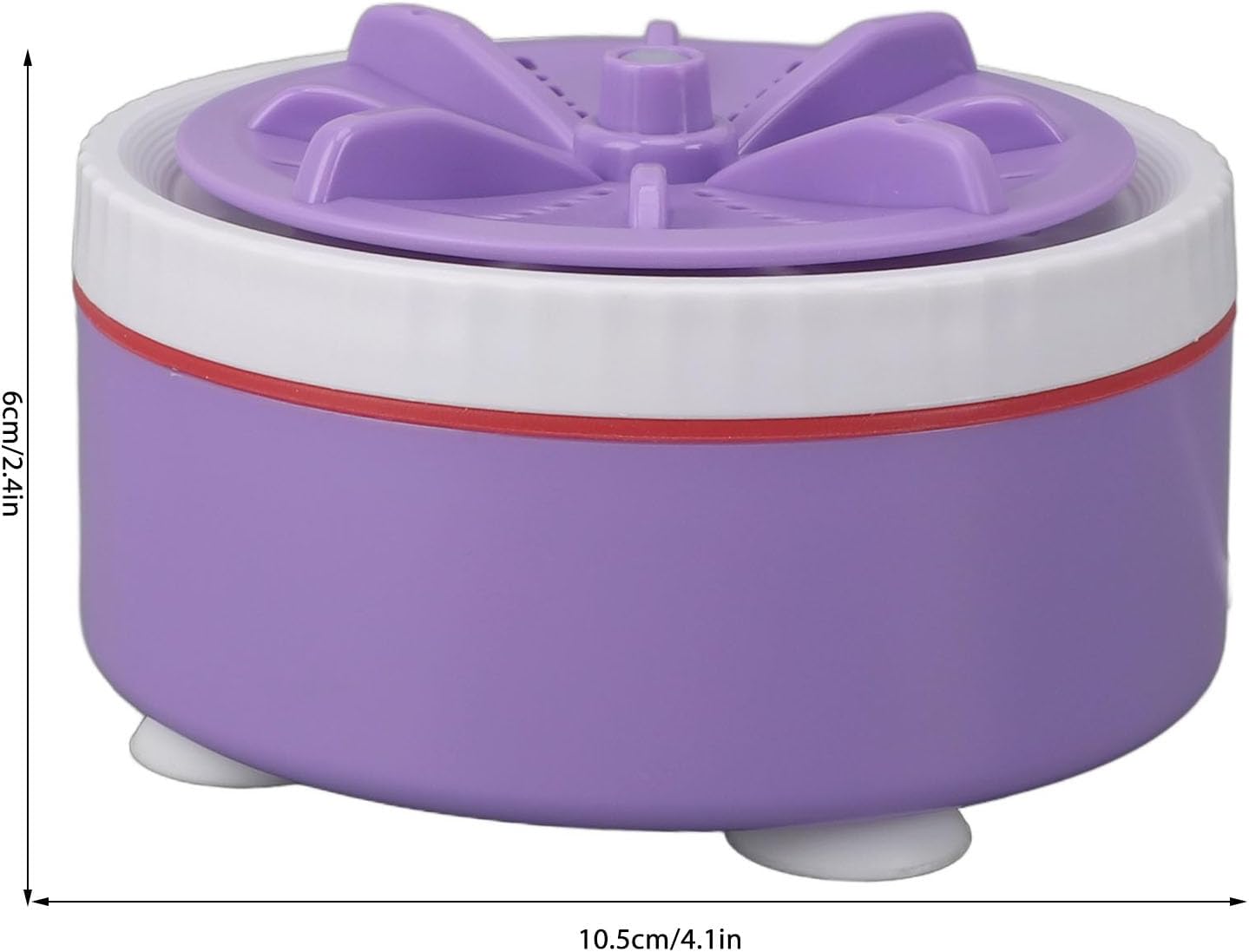 Portable Multifunction USB Powered Mini Dishwasher & Washing Machine with Adjustable Timer Purple