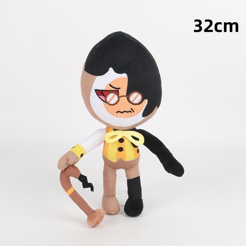 Dandy's World Game Role Pebble Dog Plush Toy Kawaii Cartoon Star-Time Pebble Pretty Present Coal Stuffed Pillow Toy Kids Gifts