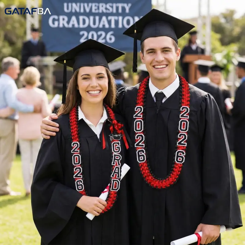 2026 Graduation Leis for Him Her, Hand Woven Blue Braided Ribbon Lei With GRAD Letters And Cap Charm, Adjustable Graduation Money Lei Equipped With Safety Pins, Premium Grad Party Favors Decor For Class of 2026 Graduation Ceremony Celebration Gifts 2026 Graduation Leis for Him Her, Hand Woven Blue Braided Ribbon Lei With GRAD Letters And Cap Charm, Adjustable Graduation Money Lei Equipped With Safety Pins, Premium Grad Party Favors Decor For Class of 2026 Graduation Ceremony Celebration Gifts