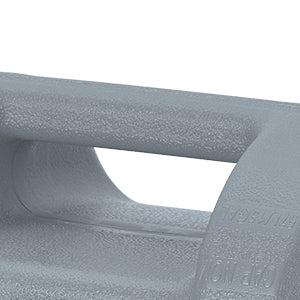 【GARVEE】15 Gallon Portable Fuel Caddy with 10-ft Hose, Siphon Pump, and 7.5 L/min Manual Nozzle, Available in Gray, Red, and Yellow for Efficient Fuel Transfer and Storage.