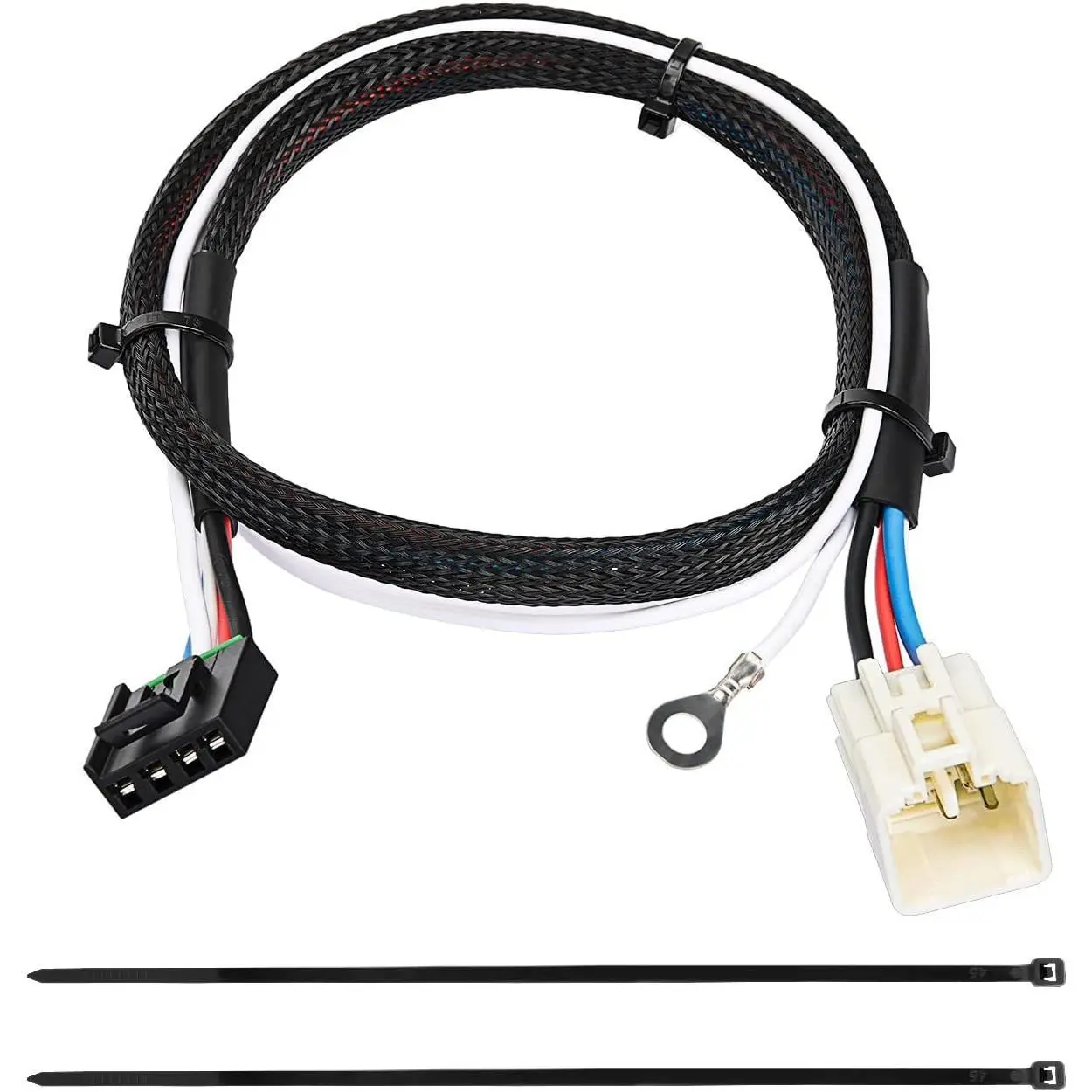 Nilight Brake Controller Wiring Harness Adapter for Toyota Tundra 2003-2014 Tacoma 2005-2015 4Runner 2003-2013 Land Cruiser 2003-2021 Sequoia 2003-2022 Select 2003-2020 GX 460 470 LX470 570