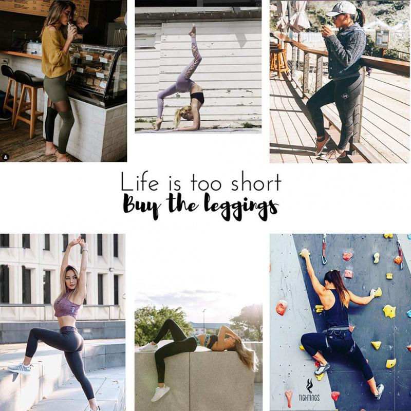 High Waisted Yoga Capris Butt Lift Tummy Control Quick Dry Slim Fit Workout Athletic Leggings