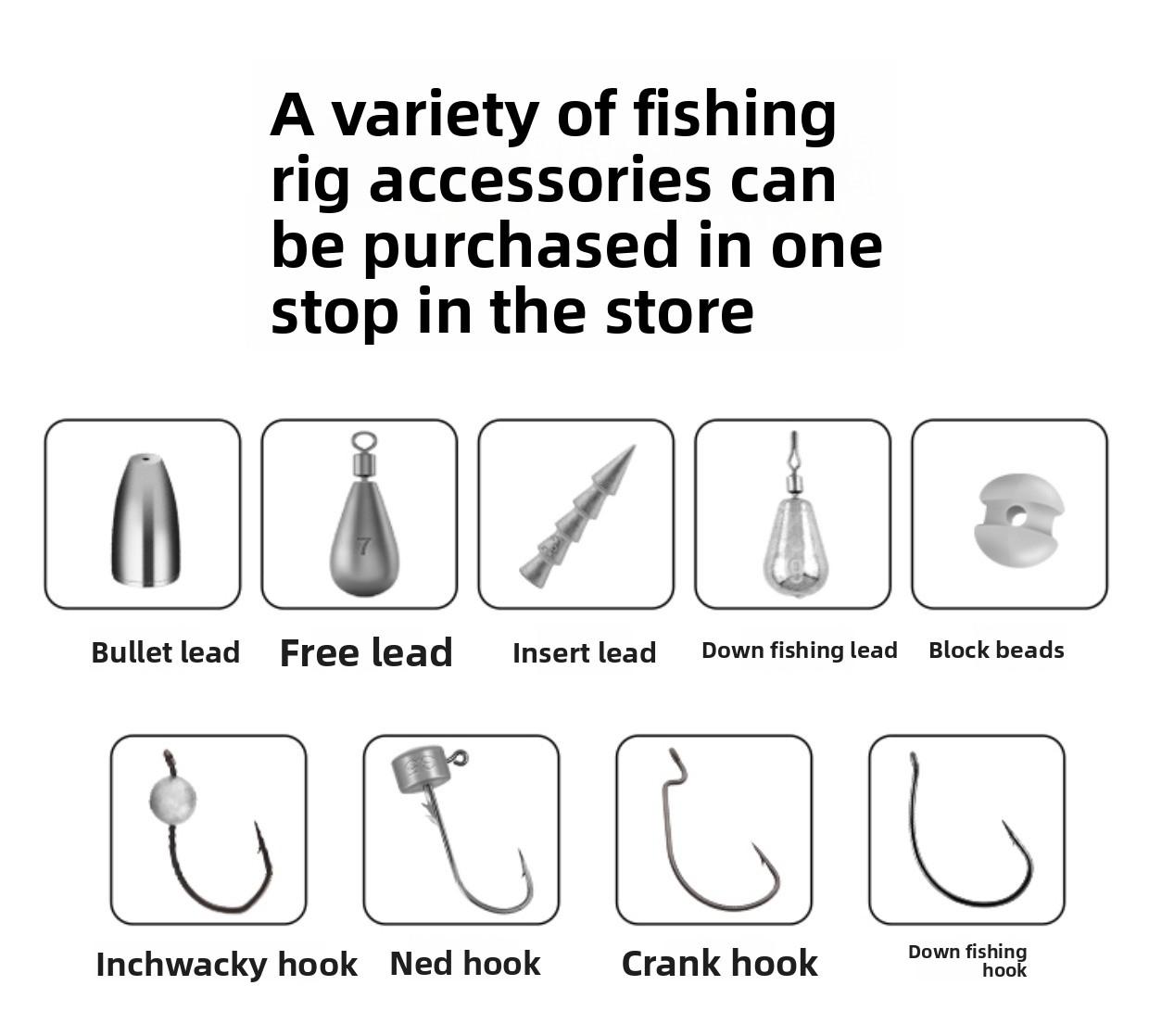 Rockin' Noodle Worm HighDensityLeadFreeSoftBait TexasRiggedLure For BassFishing RockWorm ArtificialBait With WeightedInsert Perfect For BassTrolling And TexasRig