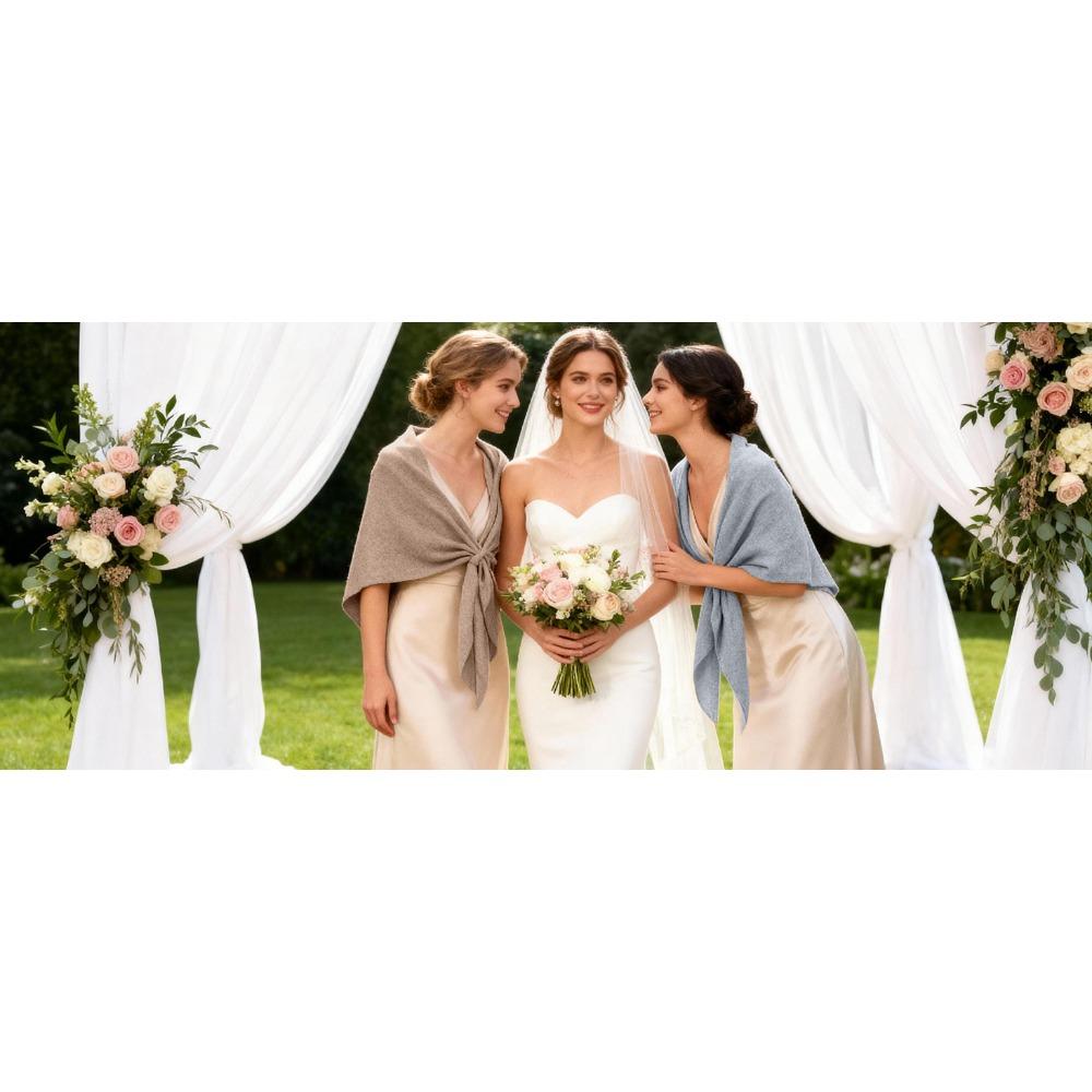 Pashmina Wraps for Women Poncho Shawls for Evening Dresses Top Casual Knitted Triangle Cashmere Scarf for Winter