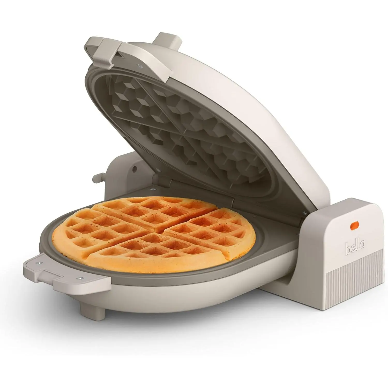 Fits-Anywhere ™   Flip-n-Store Non-Toxic, Belgian Waffle Maker, Oatmilk