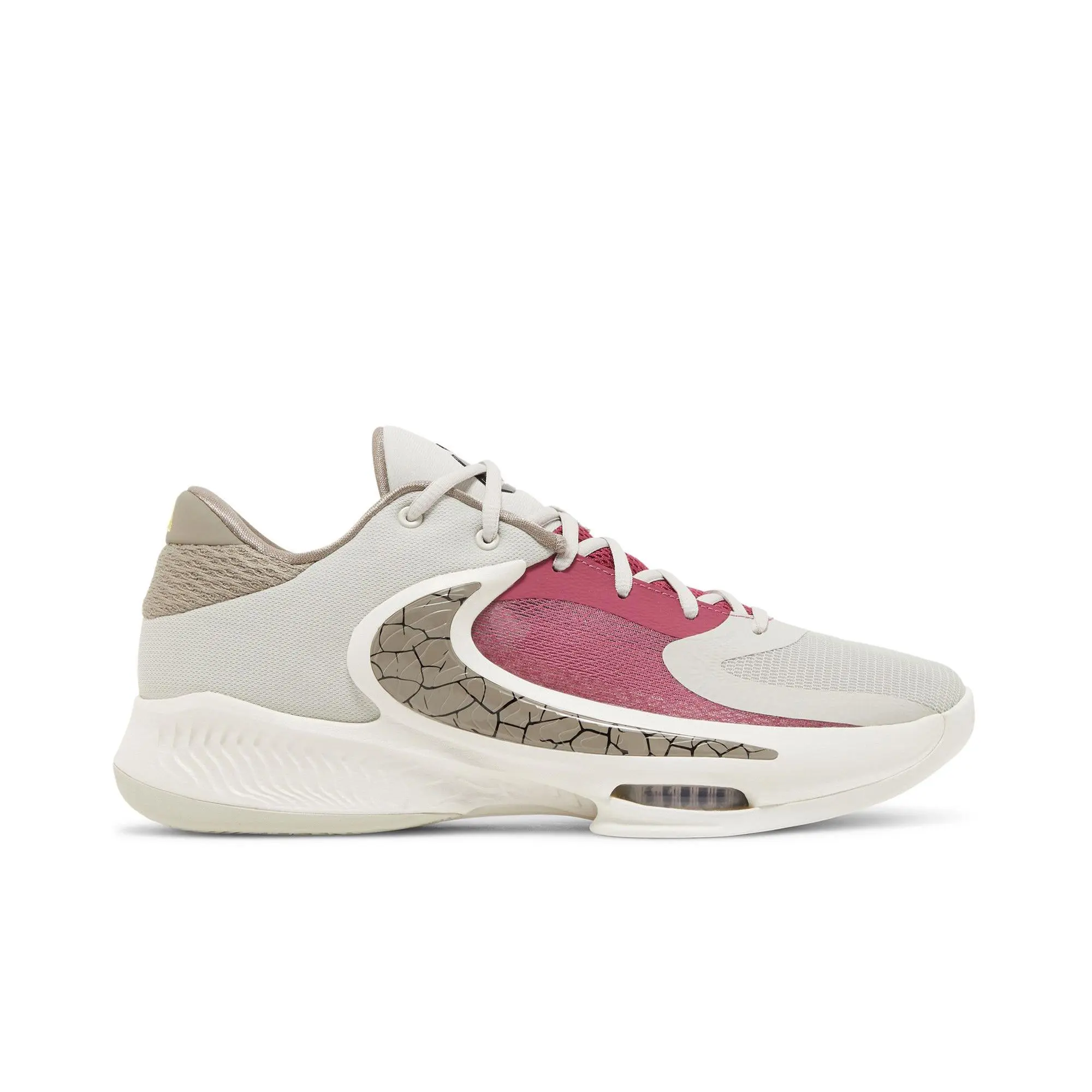 Nike Zoom Freak 4 'Kolossaio' (Unisex) Light Bone/Moon Fossil/Sail/Sweet Beet basketball shoes DJ6149 002