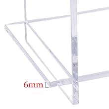 3-Tier Acrylic Tabletop Display Shelf, Clear Display Stand, Sturdy Shelves for Toy, Makeup, Perfume, Spice 3-Tier Acrylic Tabletop Display Shelf, Clear Display Stand, Sturdy Shelves for Toy, Makeup, Perfume, Spice