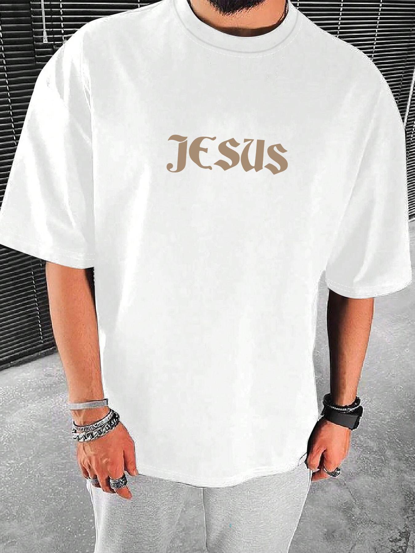 Men's Regular Fit Letter Print Drop Shoulder Round Neck Sleep Tops, Casual Comfy Short Sleeve Top for Summer, Women's Sleepwear for Daily Wear, Loungewear, Pajama