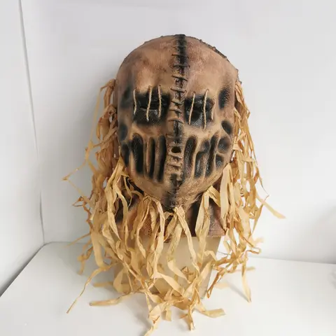 Halloween Horror Mask, Scary Full-Face Latex Helmet, Cosplay Party Prop, Festive Party Accessory, Adds A Halloween Atmosphere To The Festival Role-Playing Stage