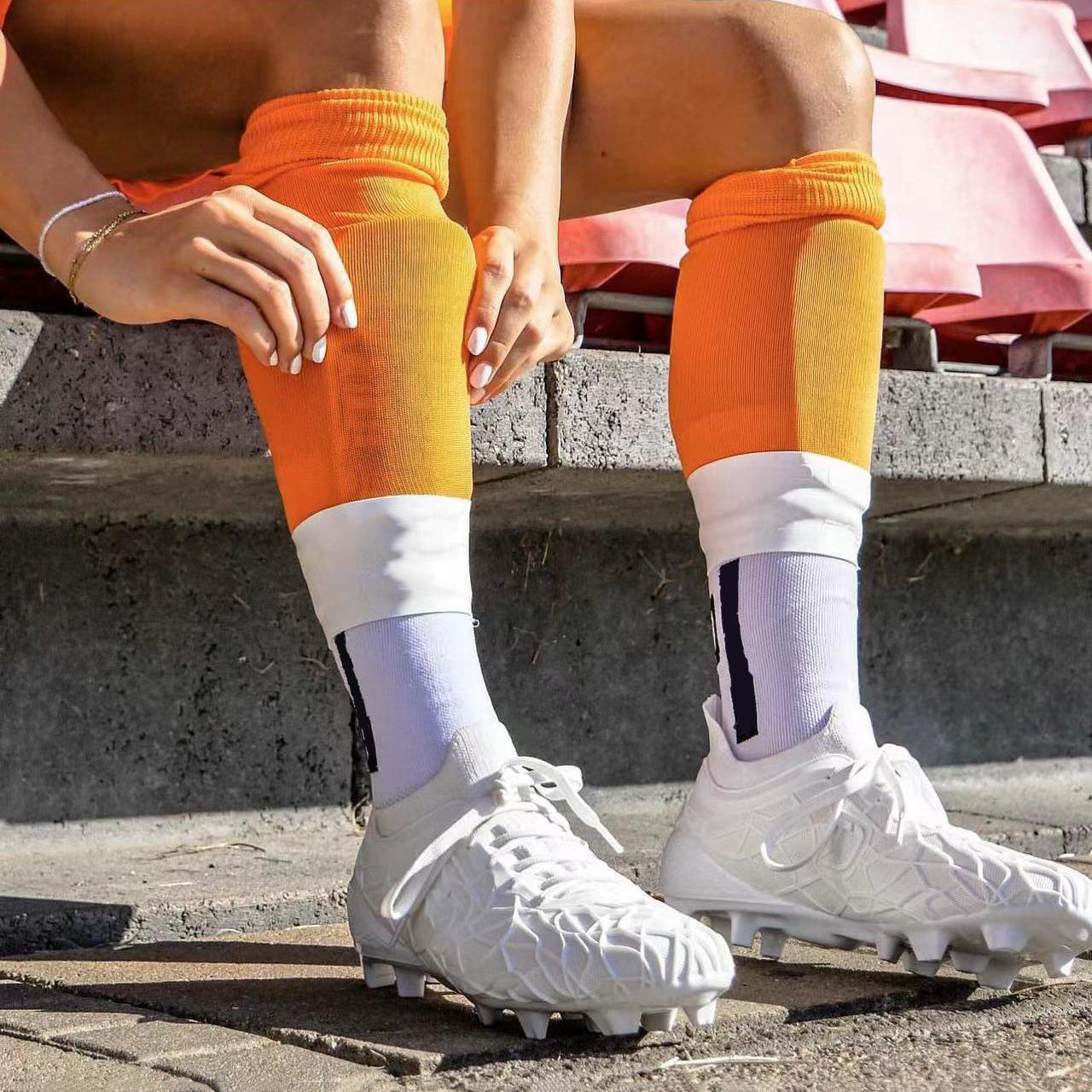 Anti-slip Silicone Shin Guard, 1 Pair Unisex Football Sports Shin Protection Accessories, Protective Gear for Men & Women Outdoor Sports, Soccer Training Equipment