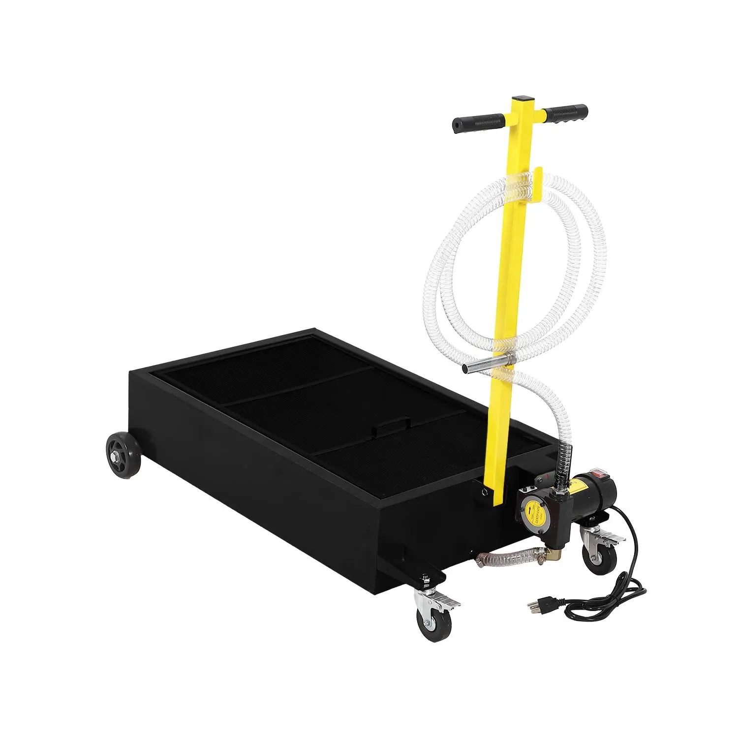 black|25 gallons|110Velectric pump | 8.2 feet hose
