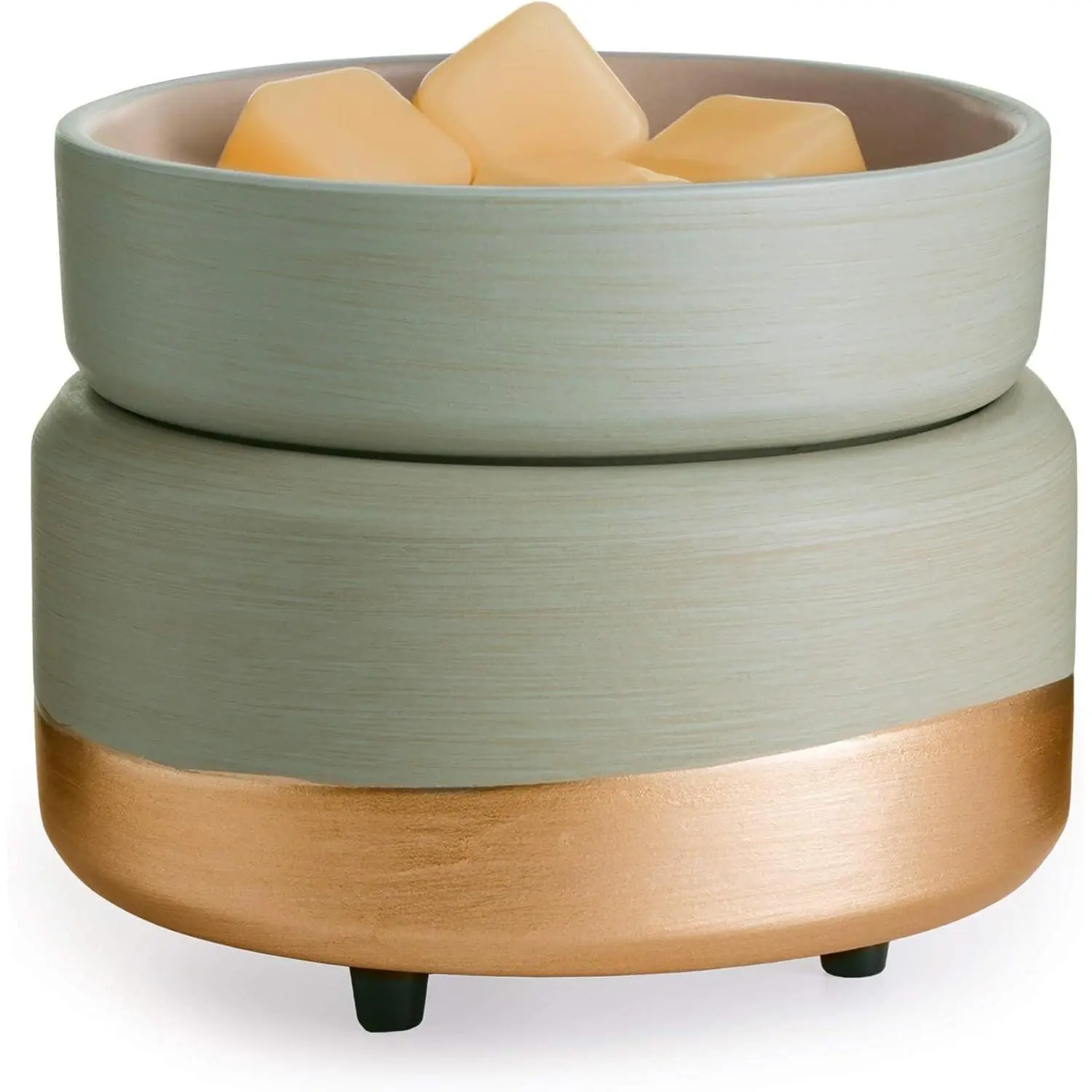 ETC 2-in-1  and  Warmer for Warming Scented s or Wax Melts and Tarts with to Freshen Room, Midas