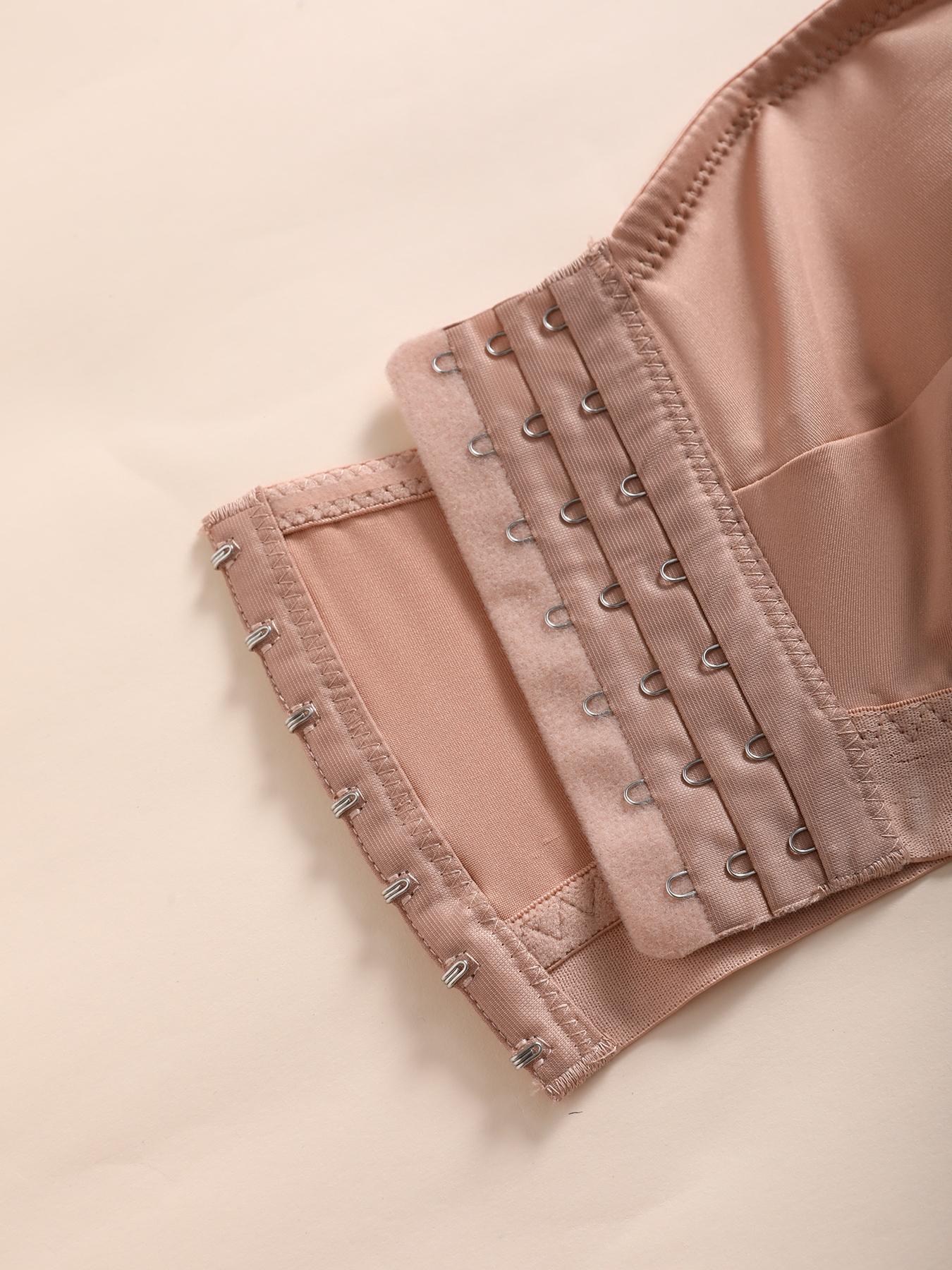 【Plus Size】Solid Wireless Strapless Bra,Women's Smooth Comfortable Breathable Push Up Bra with Full Coverage,Women's Lingerie for Daily Wear