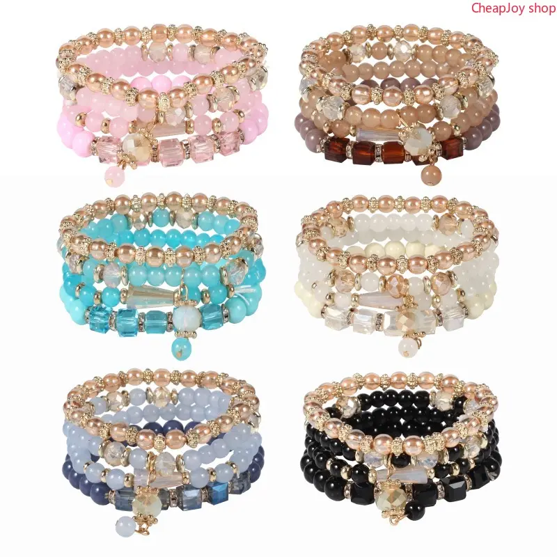 Colorful Layered Tassel Bracelets, Sparkling Fashion Wrist Jewelry, Elegant Stackable Wrist Bands, Trendy Boho Style Accessories, Eye-catching Daily Ornaments for Street Looks, Party Gatherings, Vacation Outfits & Casual All-Day Styling