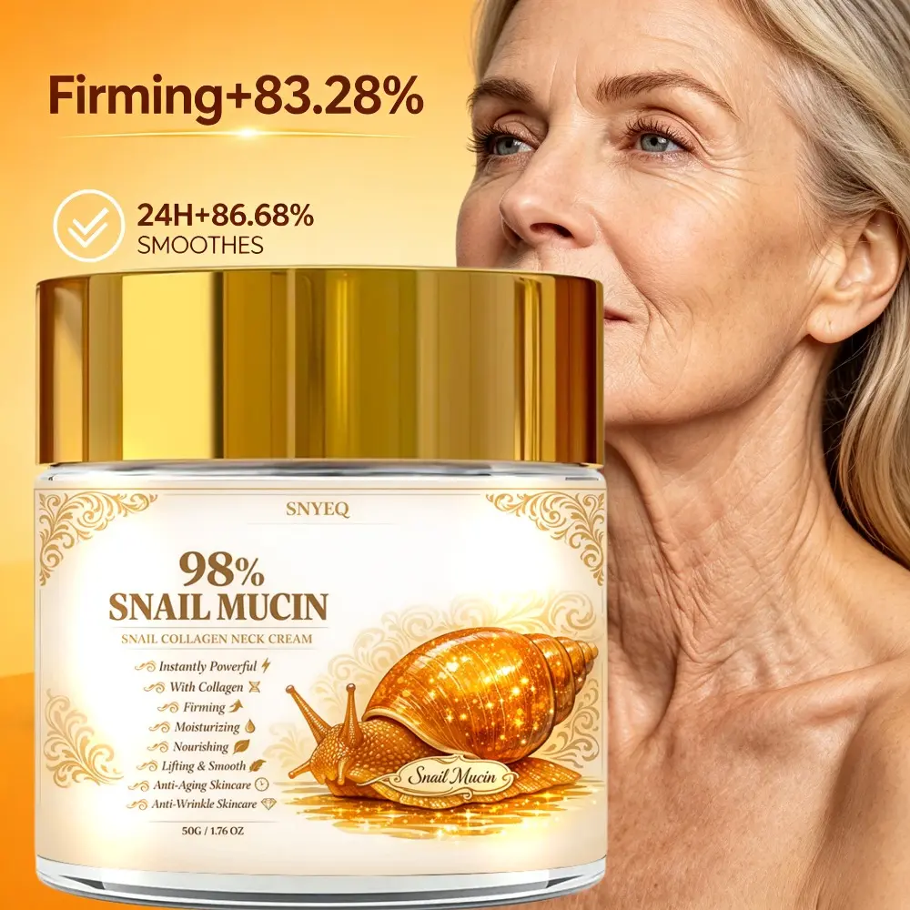 Professional Snail Secretion Liquid And 98% SNAIL MUCIN Collagen CREAM Skincare-Instant IN-24 Hours Moisturizing, Containing Retinol, Collagen, Hyaluronic Acid And Vitamins C And E-Etc. Visibly Minimize Wrinkles, Fine Lines, Etc