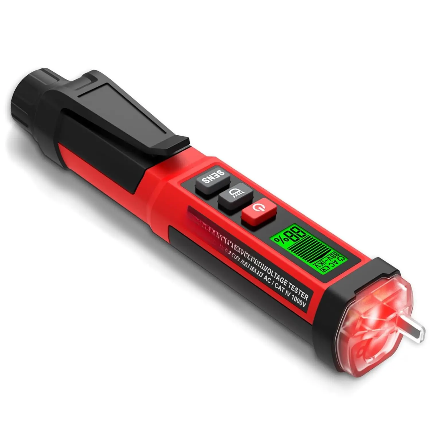 Non Contact  Tester,  IV 1000V  Range AC 12V/70V-1000V Electrical Tester Pen with LCD Display, Live Wire Detector, Breakpoint Finder for Outlet Testing, Circuit Troubleshooting