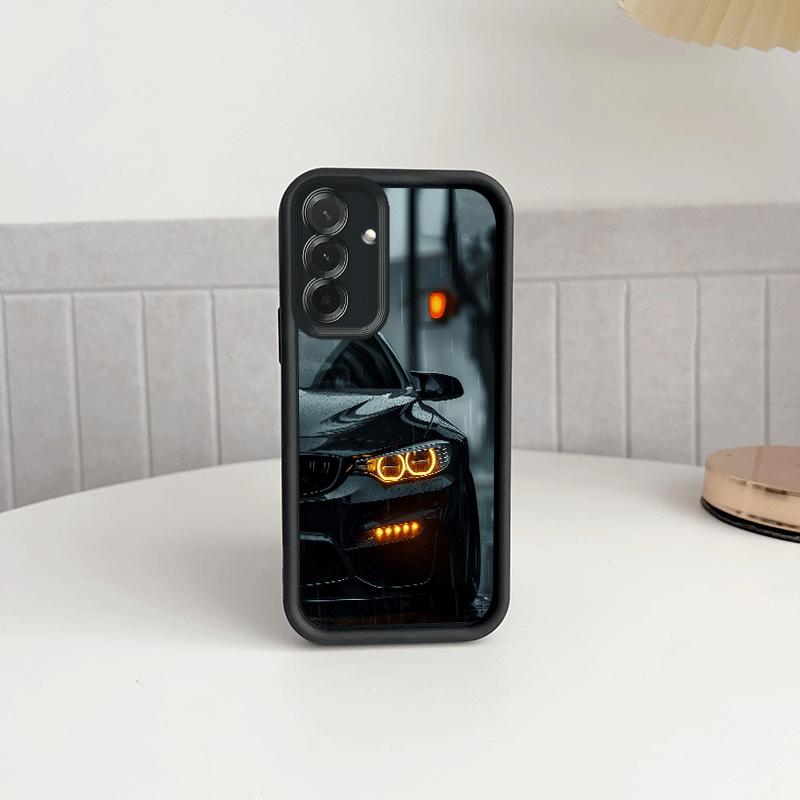 Phone Case: Shadow Performance  Phone Case for Samsung Galaxy S26 S25 S24 S23 S22 S21 Fe Plus Ultra A13 A14 A15 A16 A17 A33 A34 A35 A36 A52 A53 A54 Note20 , Shockproof Full-Body Black Phone Cover, Simple