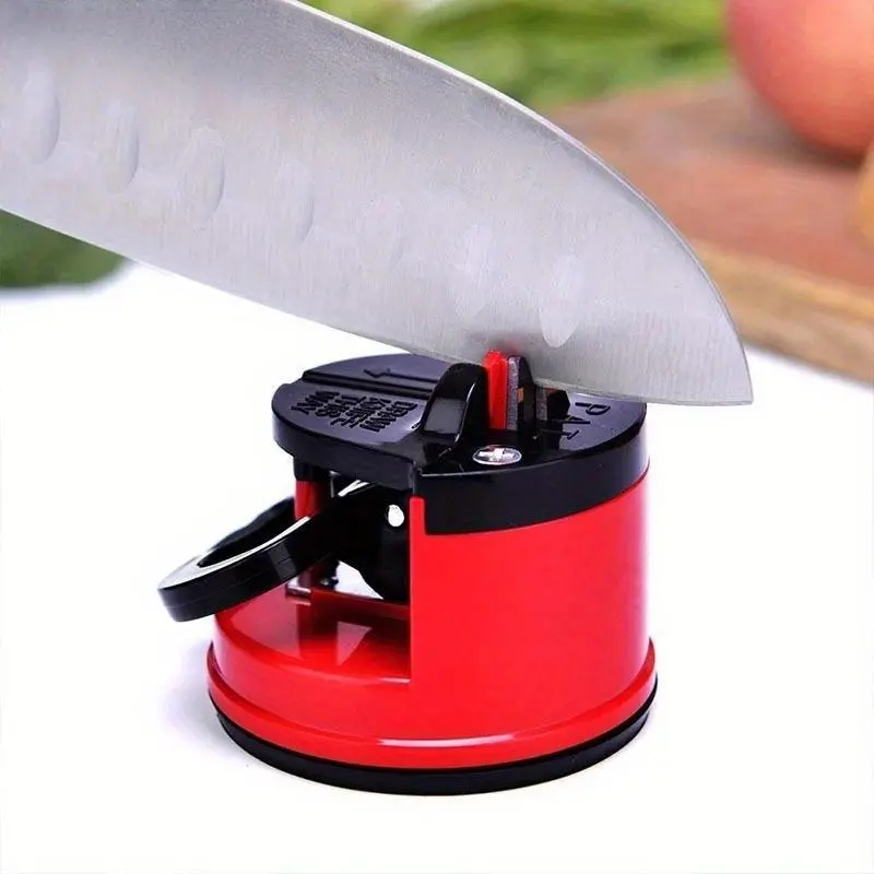 Knife Sharpener Sharpening Tool Easy And Safe to Sharpens Kitchen Chef Knives Damascus Knives Sharpener Suction